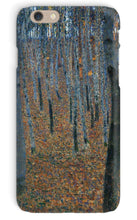 Load image into Gallery viewer, Beech Forest by Gustav Klimt. iPhone 6 / Snap / Gloss - Exact Art
