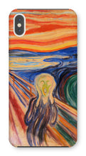 Load image into Gallery viewer, The Scream by Edvard Munch. iPhone XS Max / Snap / Gloss - Exact Art
