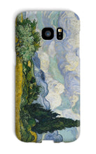 Load image into Gallery viewer, Wheatfield with Cypresses by Vincent van Gogh. Galaxy S7 Edge / Snap / Gloss - Exact Art
