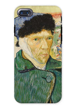 Load image into Gallery viewer, Self Portrait with Bandaged Ear by Vincent van Gogh. iPhone 7 / Tough / Gloss - Exact Art
