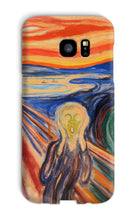 Load image into Gallery viewer, The Scream by Edvard Munch. Galaxy S7 Edge / Snap / Gloss - Exact Art
