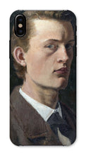 Load image into Gallery viewer, Self-Portrait by Edvard Munch. iPhone X / Snap / Gloss - Exact Art
