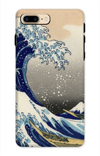 Load image into Gallery viewer, The Great Wave Off Kanagawa by Hokusai. iPhone 8 Plus / Tough / Gloss - Exact Art
