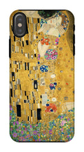 Load image into Gallery viewer, The Kiss by Gustav Klimt. iPhone X / Tough / Gloss - Exact Art
