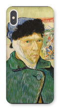 Load image into Gallery viewer, Self Portrait with Bandaged Ear by Vincent van Gogh. iPhone XS Max / Snap / Gloss - Exact Art
