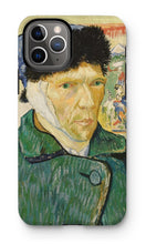 Load image into Gallery viewer, Self Portrait with Bandaged Ear by Vincent van Gogh. iPhone 11 Pro / Tough / Gloss - Exact Art
