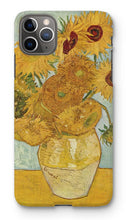 Load image into Gallery viewer, Sunflowers by Vincent van Gogh. iPhone 11 Pro Max / Snap / Gloss - Exact Art
