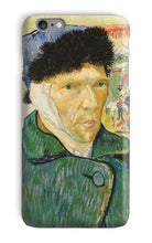 Load image into Gallery viewer, Self Portrait with Bandaged Ear by Vincent van Gogh. iPhone 6 Plus / Snap / Gloss - Exact Art
