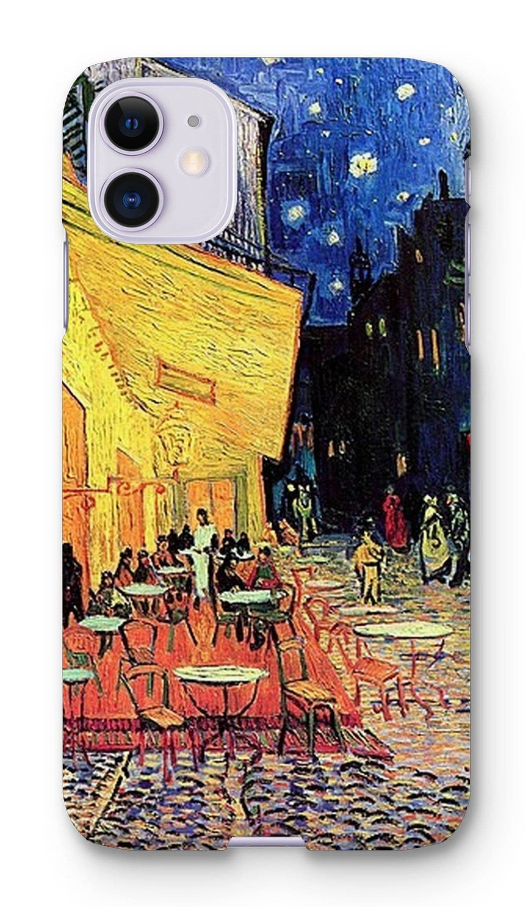 Cafe Terrace Arles at Night by Vincent van Gogh. iPhone 11 / Snap / Gloss - Exact Art