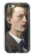 Load image into Gallery viewer, Self-Portrait by Edvard Munch. iPhone 6s / Tough / Gloss - Exact Art
