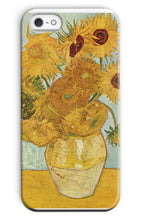 Load image into Gallery viewer, Sunflowers by Vincent van Gogh. iPhone SE / Snap / Gloss - Exact Art
