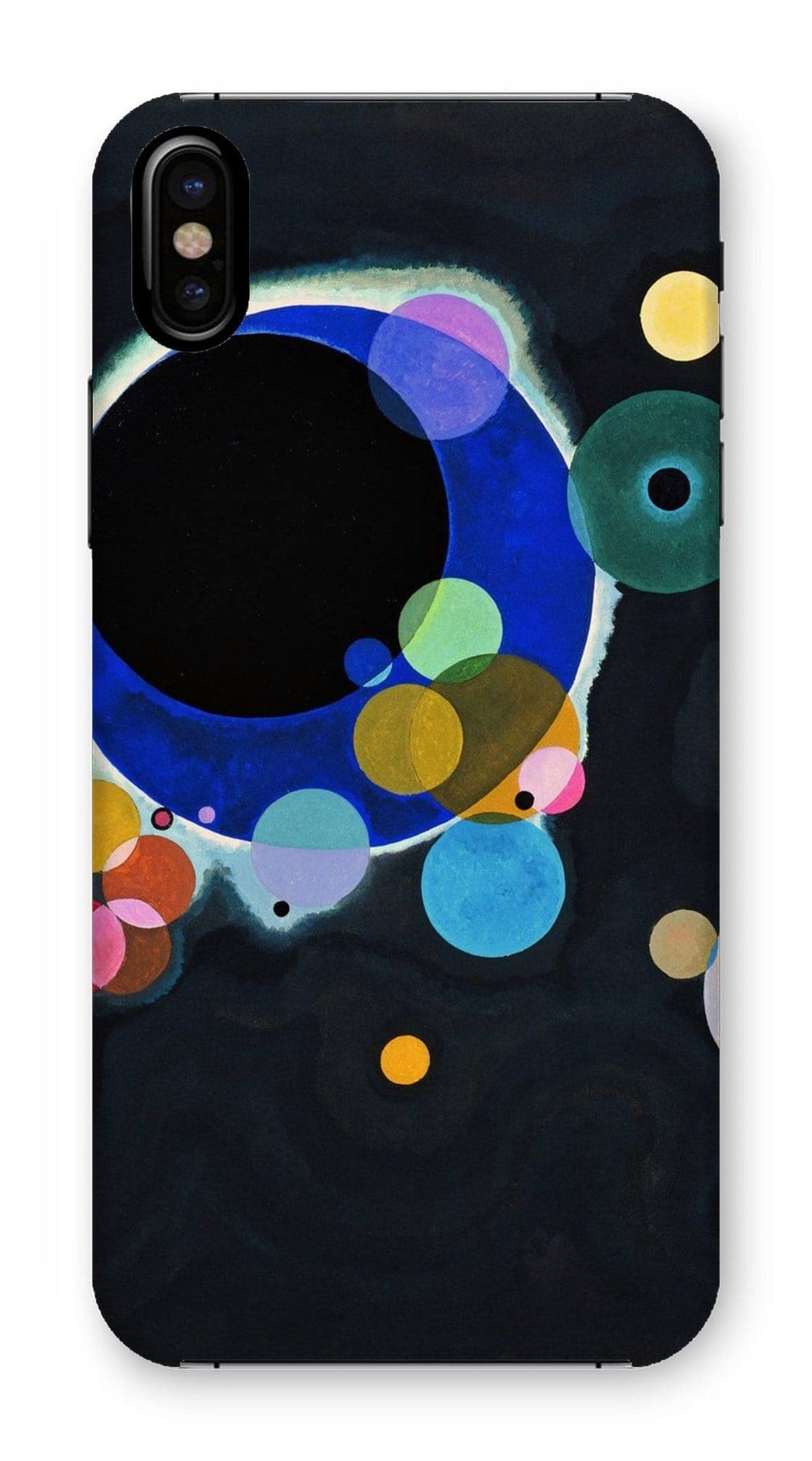 Several Circles by Wassily Kandinsky. iPhone XS / Snap / Gloss - Exact Art