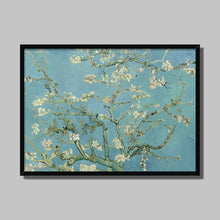 Load image into Gallery viewer, Blossoming Almond Tree by Vincent van Gogh. Print Framed Unmounted / 14x11&quot; (35.5x28cm) / Black - Exact Art
