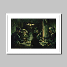 Load image into Gallery viewer, The Potato Eaters by Vincent van Gogh. Print Framed Unmounted / 14x11&quot; (35.5x28cm) / White - Exact Art
