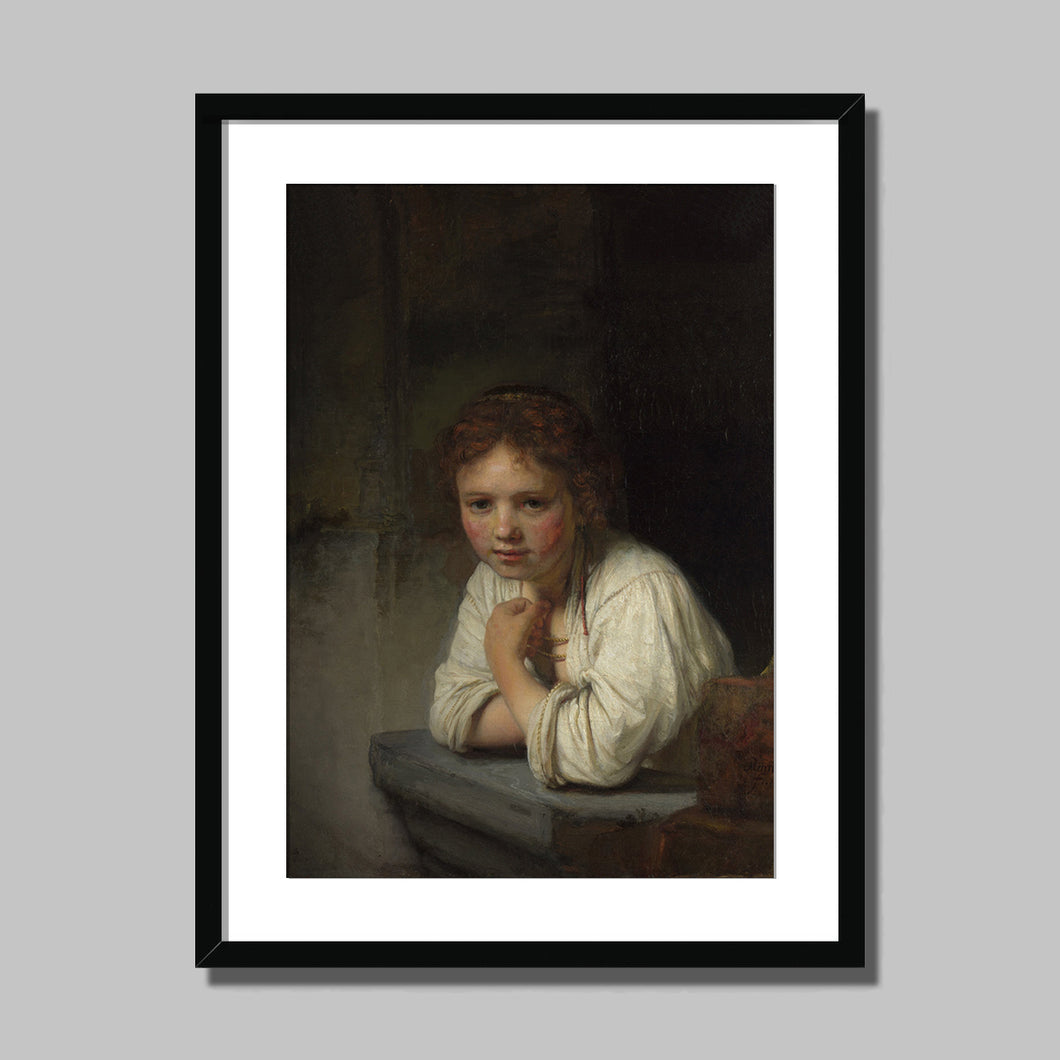 Girl At A Window