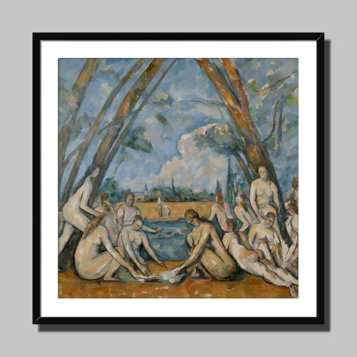The Bathers by Paul Cézanne. 12x12