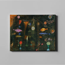 Load image into Gallery viewer, Fish Magic by Paul Klee. Canvas / 14x11&quot; (35.5x28cm) / N/A - Exact Art
