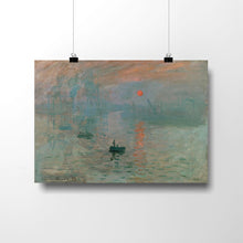 Load image into Gallery viewer, Impression, Sunrise by Claude Monet. Print / 16x12&quot; (40x30cm) / N/A - Exact Art
