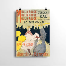 Load image into Gallery viewer, La Goulue&#39; at the Moulin Rouge by Henri de Toulouse-Lautrec. Print / N/A / 11x14&quot; (28x35.5cm) - Exact Art

