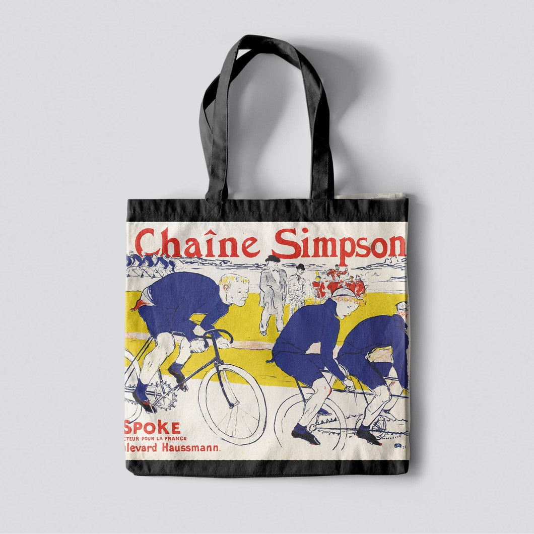 La Cha������ne Simpson by Henri de Toulouse-Lautrec. Black - Exact Art
