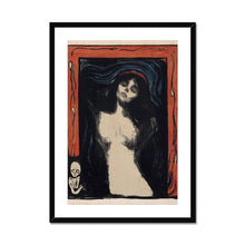 Load image into Gallery viewer, Madonna 2 by Edvard Munch. Print Framed Mounted / 11x14&quot; (28x35.5cm) / Black - Exact Art
