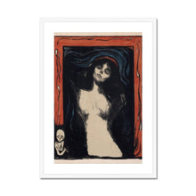 Load image into Gallery viewer, Madonna 2 by Edvard Munch. Print Framed Mounted / 11x14&quot; (28x35.5cm) / White - Exact Art
