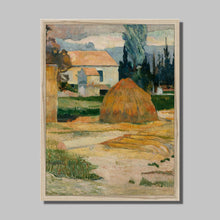 Load image into Gallery viewer, Landscape Near Arles by Paul Gauguin. Print Framed Unmounted / 11x14&quot; (28x35.5cm) / Natural - Exact Art
