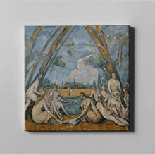 Load image into Gallery viewer, The Bathers by Paul Cézanne. 12x12&quot; (30x30cm) / Canvas / N/A - Exact Art
