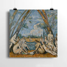 Load image into Gallery viewer, The Bathers by Paul Cézanne. 12x12&quot; (30x30cm) / Print / N/A - Exact Art

