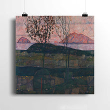 Load image into Gallery viewer, Setting Sun by Egon Schiele. Print / 12x12&quot; (30x30cm) / N/A - Exact Art
