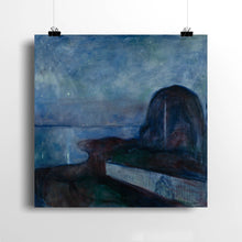 Load image into Gallery viewer, Starry Night by Edvard Munch. Print / 16x12&quot; (40x30cm) / N/A - Exact Art
