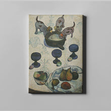 Load image into Gallery viewer, Still Life With Puppies by Paul Gauguin. Canvas / 11x14&quot; (28x35.5cm) / N/A - Exact Art
