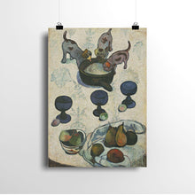 Load image into Gallery viewer, Still Life With Puppies by Paul Gauguin. Print / 11x14&quot; (28x35.5cm) / N/A - Exact Art
