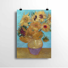 Load image into Gallery viewer, Sunflowers by Vincent van Gogh. Print / 11x14&quot; (28x35.5cm) / N/A - Exact Art
