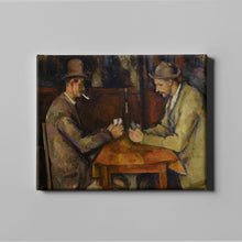 Load image into Gallery viewer, The Card Players by Paul Cézanne. 14x11&quot; (35.5x28cm) / Canvas / N/A - Exact Art
