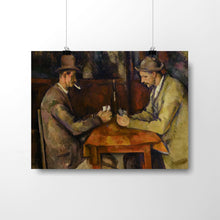 Load image into Gallery viewer, The Card Players by Paul Cézanne. 14x11&quot; (35.5x28cm) / Print / N/A - Exact Art
