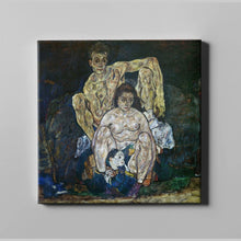 Load image into Gallery viewer, The Family by Egon Schiele. Canvas / 12x12&quot; (30x30cm) / N/A - Exact Art
