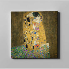 Load image into Gallery viewer, The Kiss by Gustav Klimt. Canvas / 12x12&quot; (30x30cm) / N/A - Exact Art
