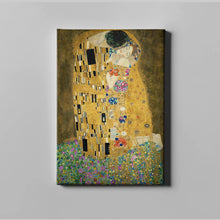 Load image into Gallery viewer, The Kiss by Gustav Klimt. Canvas / 11x14&quot; (28x35.5cm) / N/A - Exact Art
