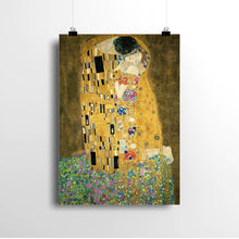 Load image into Gallery viewer, The Kiss by Gustav Klimt. Print / 11x14&quot; (28x35.5cm) / N/A - Exact Art
