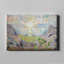 Load image into Gallery viewer, The Sun by Edvard Munch. Canvas / 28x20&quot; (70x50cm) / N/A - Exact Art
