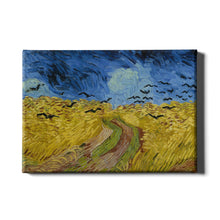 Load image into Gallery viewer, Wheatfield with Crows by Vincent van Gogh. Canvas / 14x11&quot; (35.5x28cm) / N/A - Exact Art

