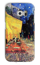 Load image into Gallery viewer, Cafe Terrace Arles at Night by Vincent van Gogh. Galaxy S6 Edge / Snap / Gloss - Exact Art
