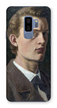 Load image into Gallery viewer, Self Portrait Munch Phone Case by Edvard Munch. Galaxy S9 Plus / Snap / Gloss - Exact Art
