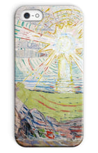 Load image into Gallery viewer, The Sun by Edvard Munch. iPhone 5/5s / Snap / Gloss - Exact Art
