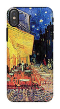 Load image into Gallery viewer, Cafe Terrace Arles at Night by Vincent van Gogh. iPhone X / Tough / Gloss - Exact Art
