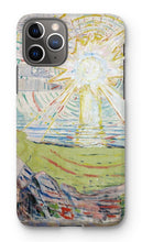 Load image into Gallery viewer, The Sun by Edvard Munch. iPhone 11 Pro / Snap / Gloss - Exact Art
