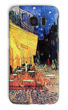Load image into Gallery viewer, Cafe Terrace Arles at Night by Vincent van Gogh. Galaxy S6 / Snap / Gloss - Exact Art
