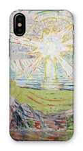 Load image into Gallery viewer, The Sun by Edvard Munch. iPhone XS / Snap / Gloss - Exact Art
