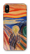 Load image into Gallery viewer, The Scream by Edvard Munch. iPhone XS / Snap / Gloss - Exact Art
